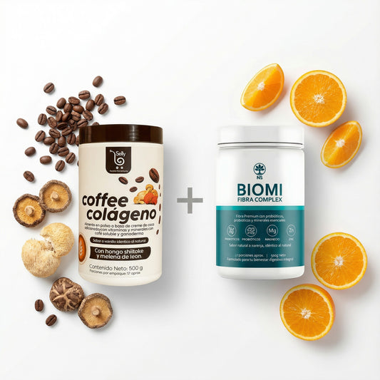 1 Coffe Colágeno + 1 Biomi